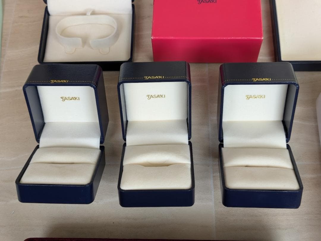 まとめ売り　TASAKI 　田崎　空き箱　ケース　セット　指輪　ネックレス