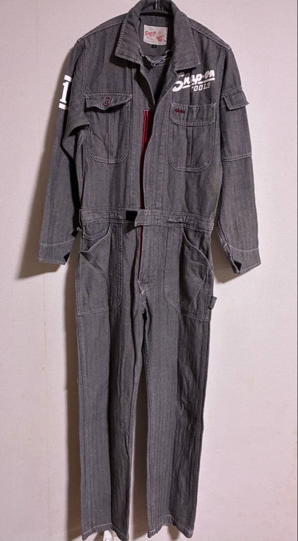 Snap-on つなぎ160 XS 美品　希少　ヘリンボーン