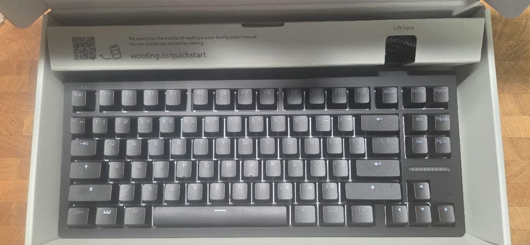 キーボード Wooting 80HE