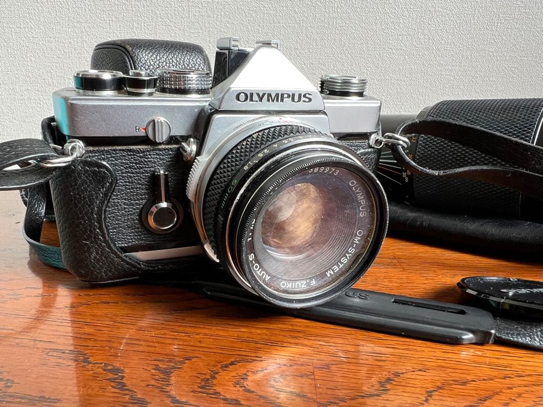 OLYMPUS OM-1 オリンパス フィルムカメラ F.ZUIKO