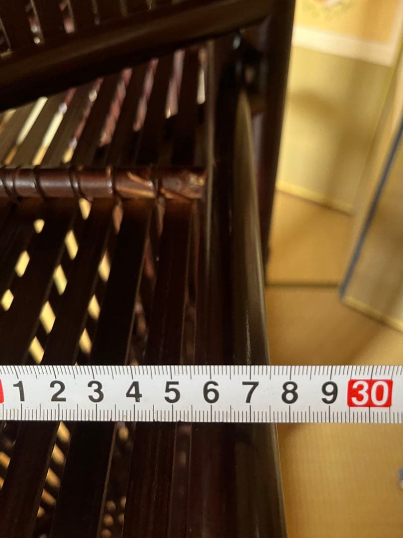 竹 飾り棚 衝立 昭和レトロ 什器 インテリア