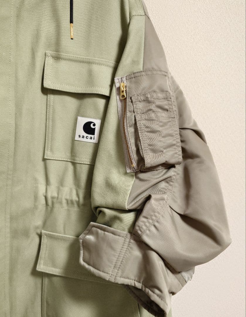 sacai ナイロンツイルコート