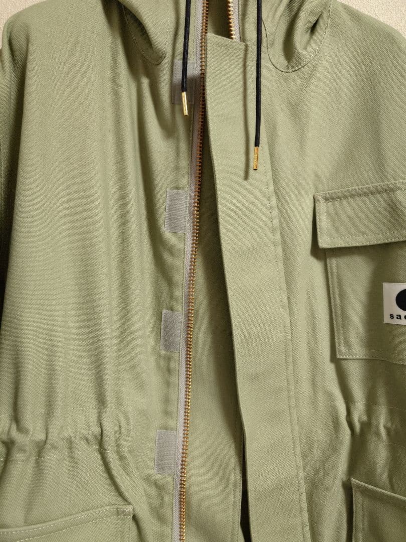 sacai ナイロンツイルコート