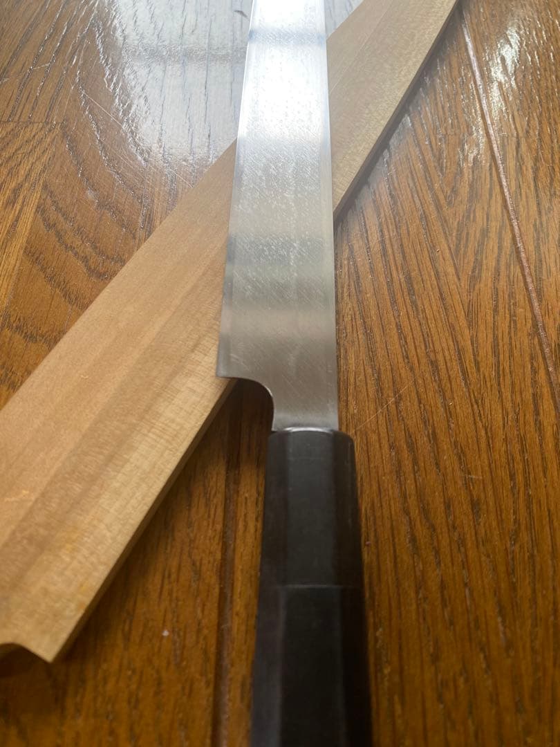 hiro.takedomi」本焼　不動國作　玄海正国フグ引き水本焼包丁　尺