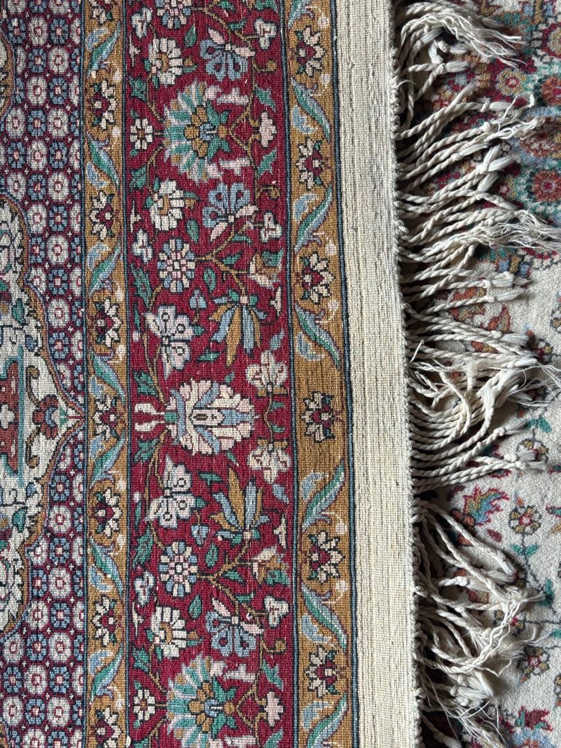 ペルシャ絨毯　ヴィンテージ　手織り