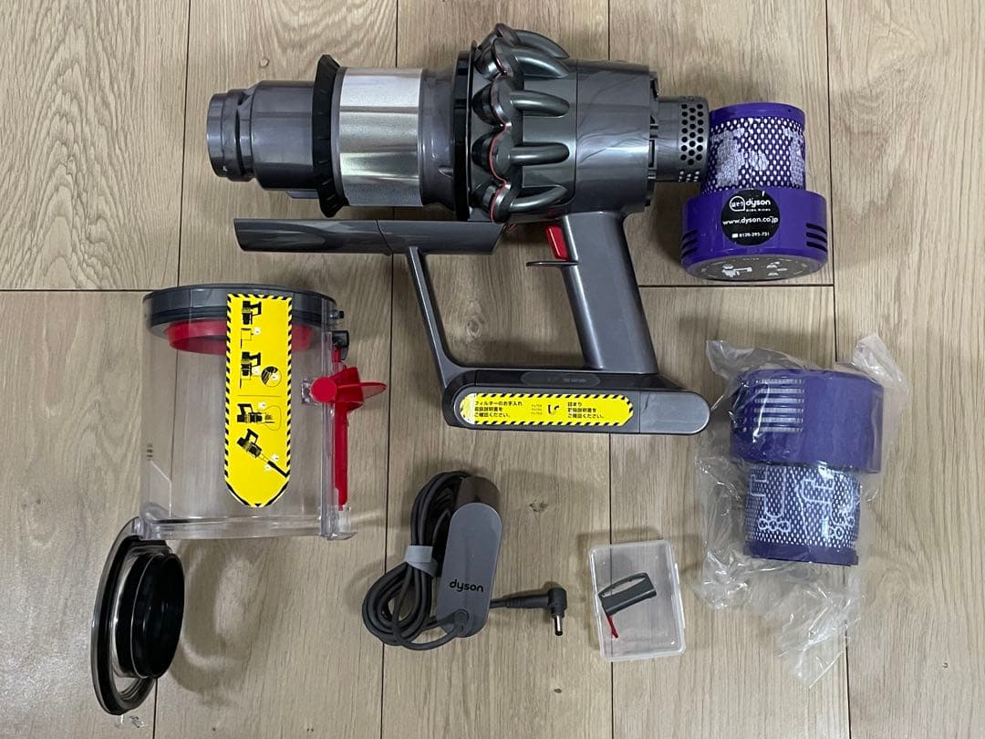 ダイソン⑦V10SV12absolute仕様 新品パイプ　２ヘッド装備フルパーツ