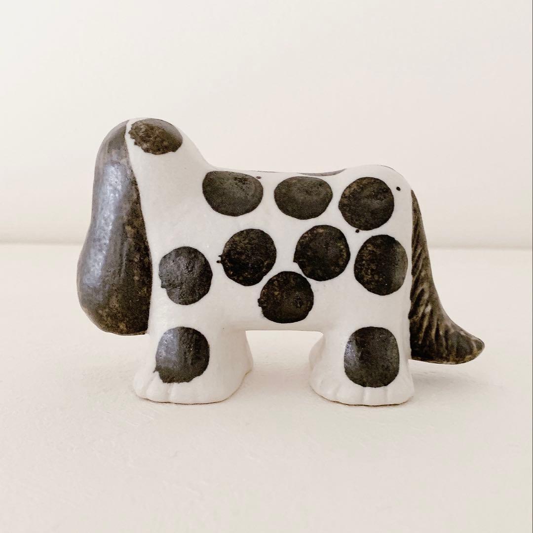 リサラーソン Lisa Larson ケンネル スパニエル ヴィンテージ