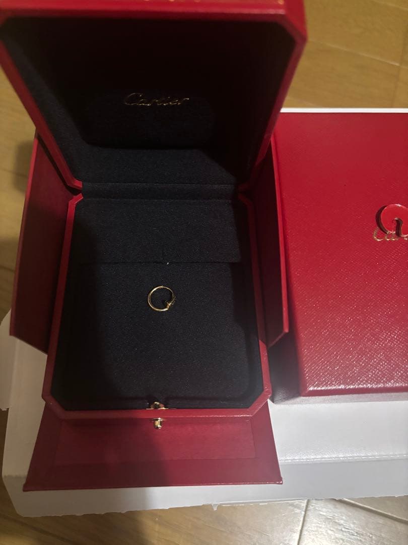 完売率高いYG❤︎❤︎新品❤︎カルティエジュスト アン クル シングルピアスミニモデル