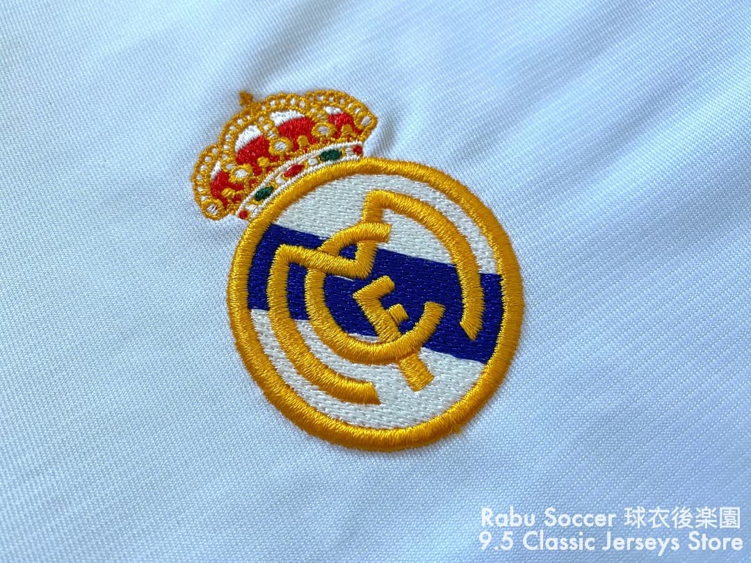 レアルマドリード 01/02 ホーム ユニフォーム #5 ジダン 長袖