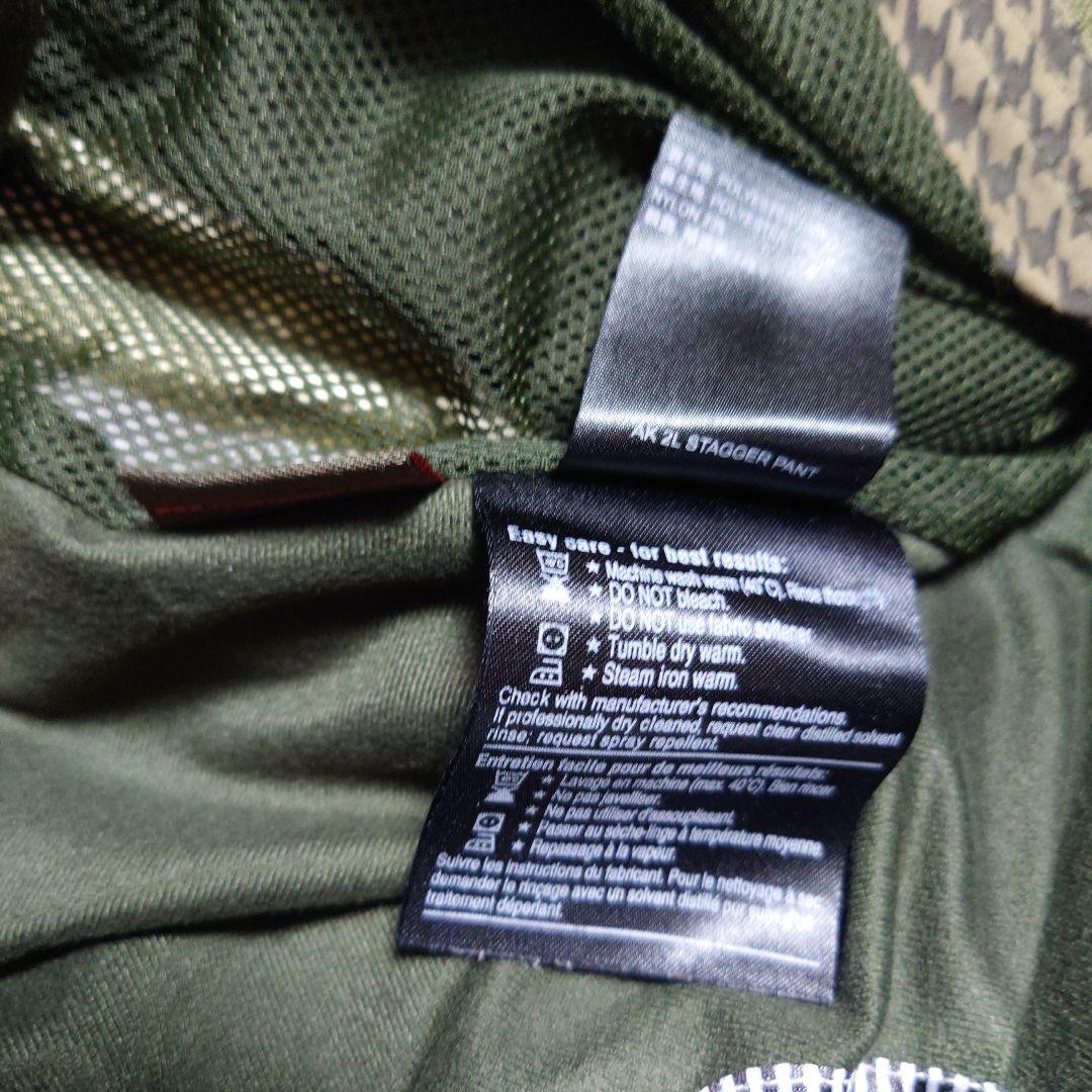 BURTON ak 2L STAGGER PANT XS 千鳥格子 グリーン