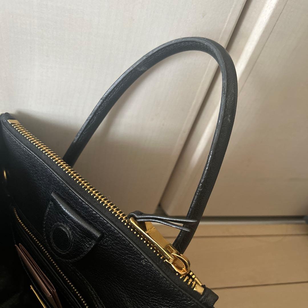 miumiu バイカー　バッグ　デニム