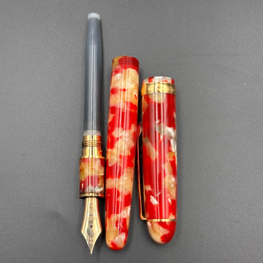 PLATINUM プラチナ万年筆 万年筆 レッド#3776 944