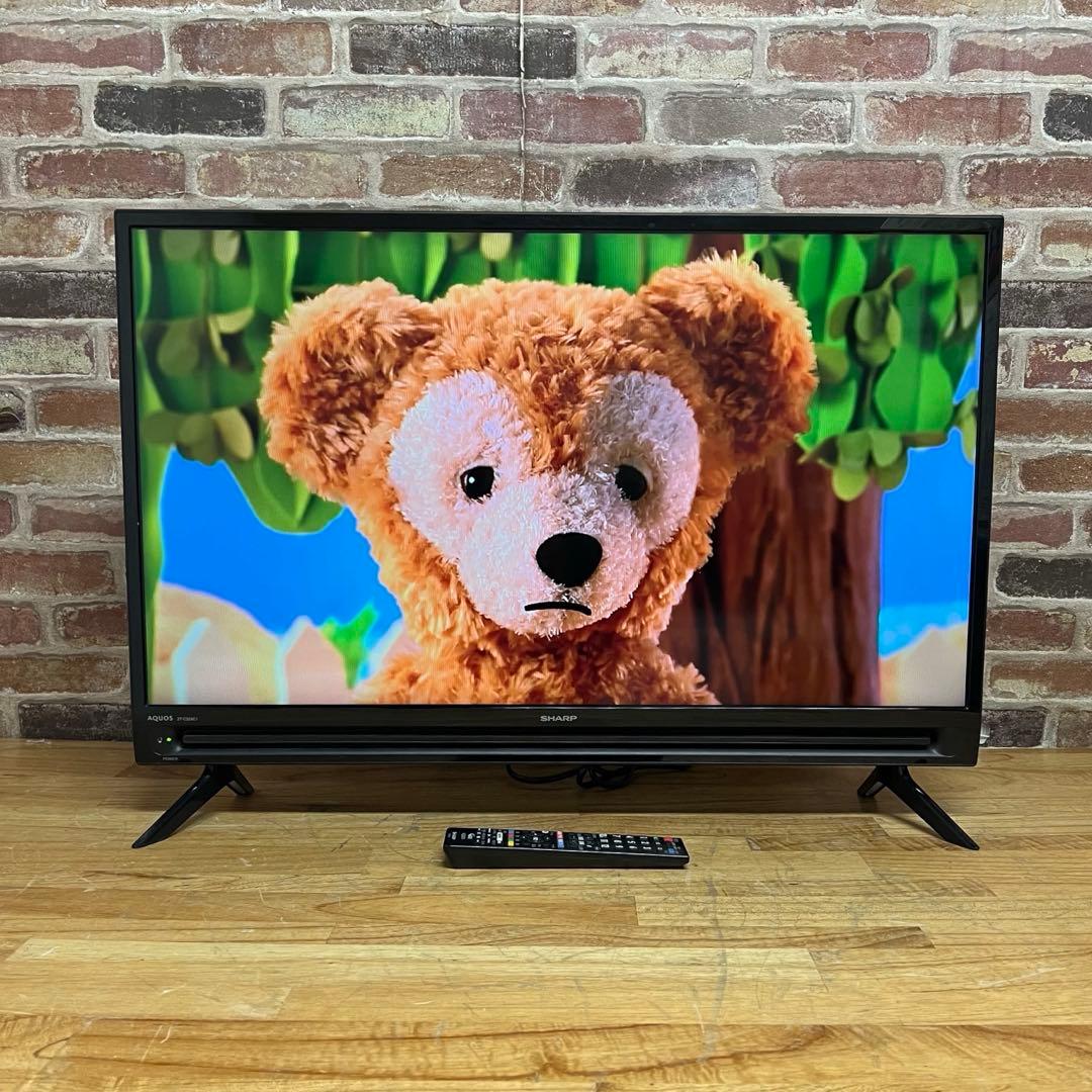 シャープ 32V型 液晶テレビ 2T-C32AC1 ハイビジョン 2021年製