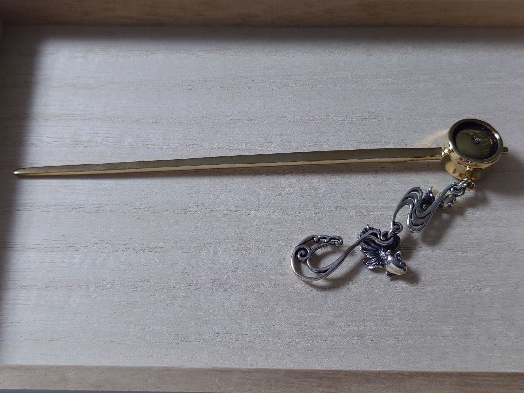 柄杓金魚簪（ひしゃくきんぎょかんざし）