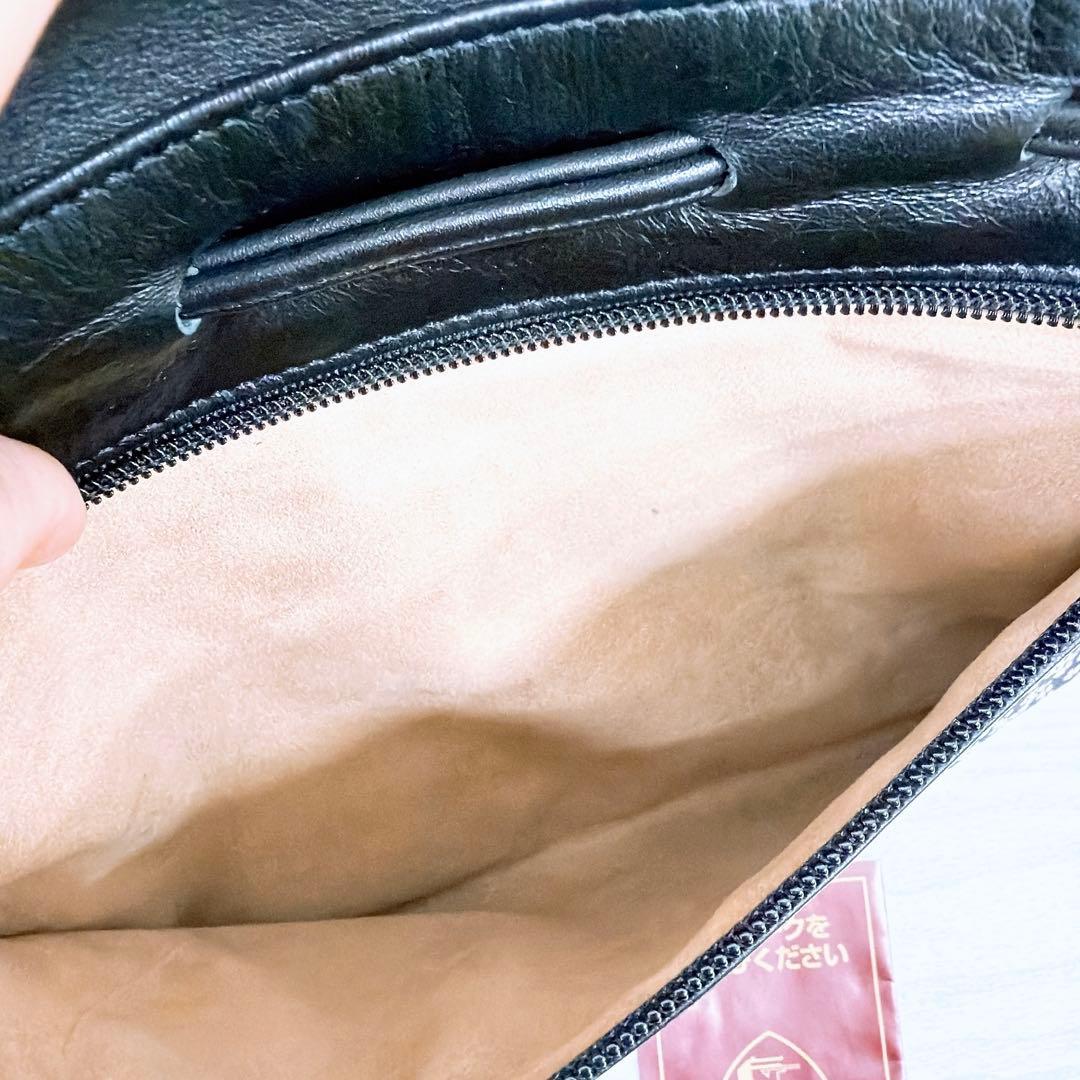 【shino】印傳 バッグ ショルダーバッグ ハンドバッグ 2WAY 柄