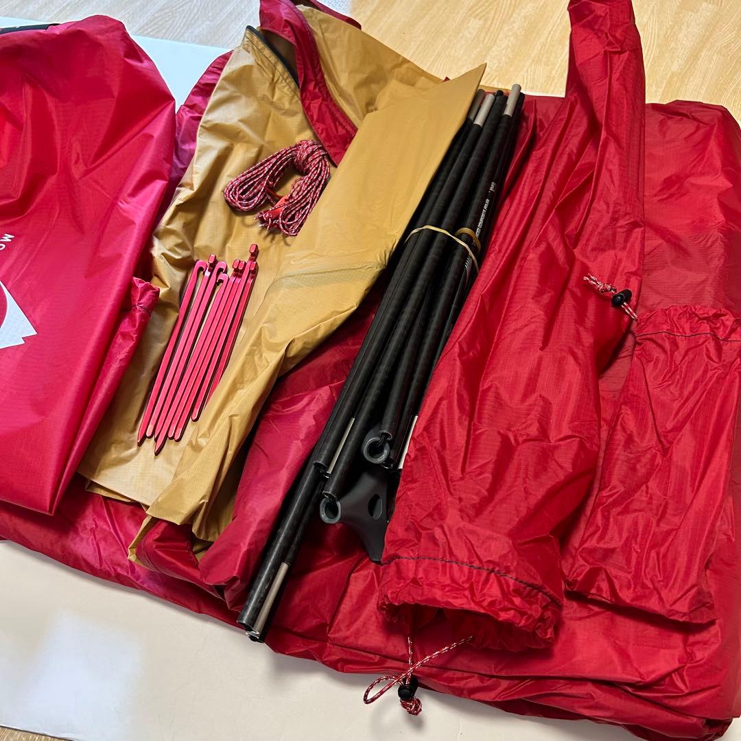 ★新品未使用　MSR HUBBA HUBBA 2 とフットプリントのセット