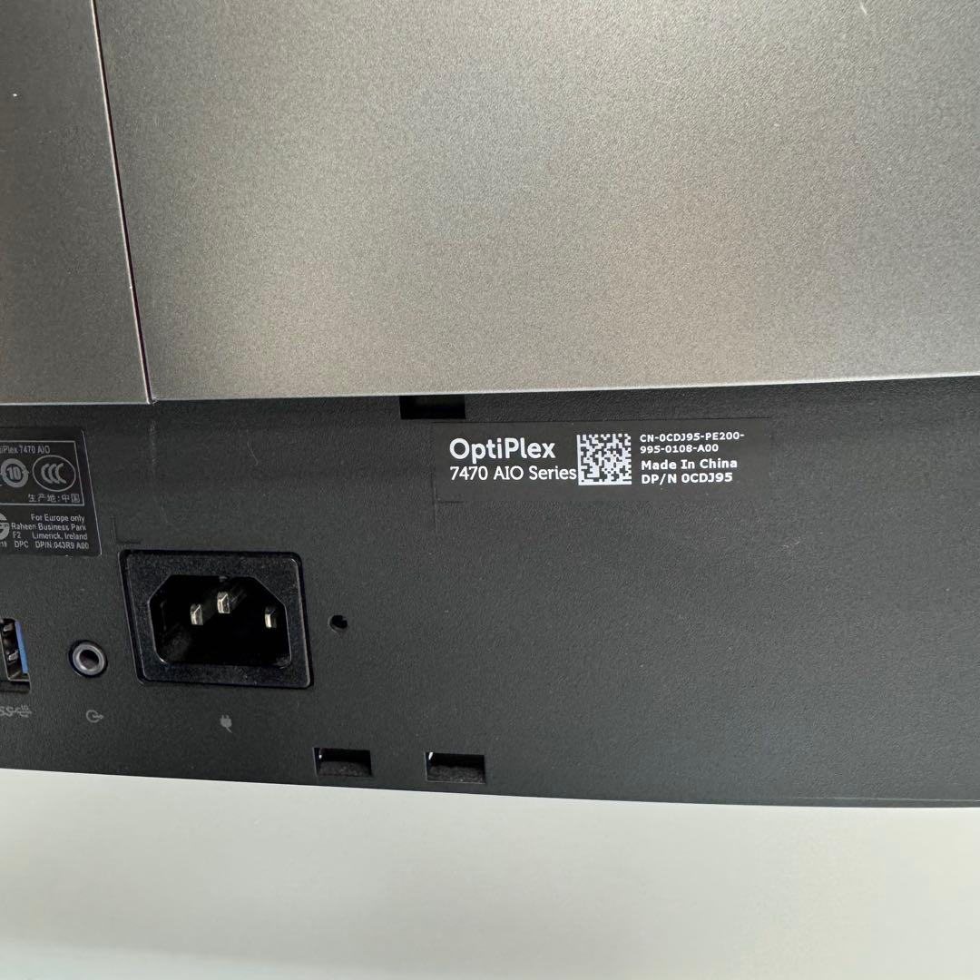 Dell Optiplex 7470 AIO 23.3型 i5-9500 8GB