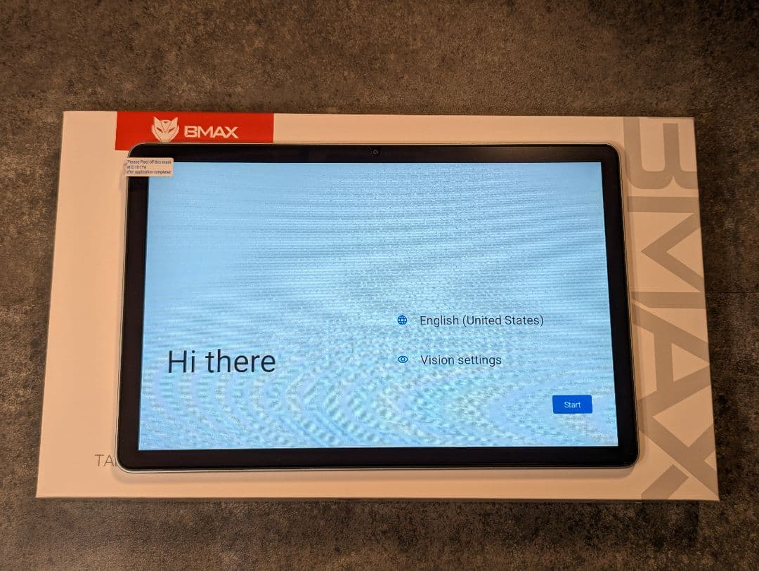 ほぼ未使用 BMAX MaxPad I11S Androidタブレット（1）