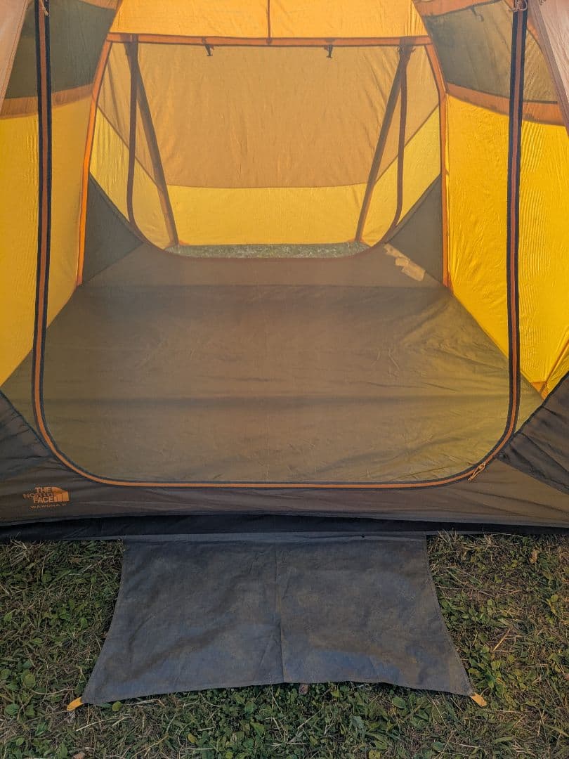 ノースフェイス　WAWONA4　ワオナ4　専用フットプリント付き　テント