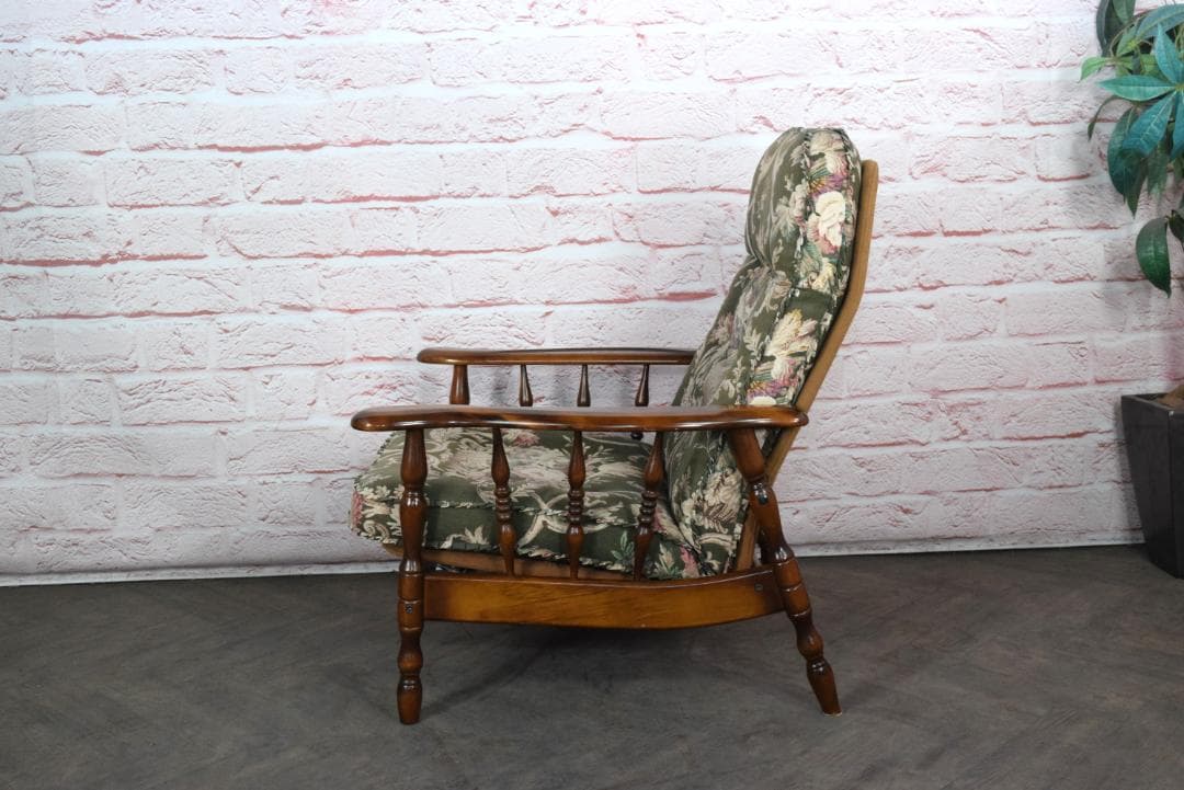 カリモク コロニアルシリーズ リクライニングソファ パーソナルチェア