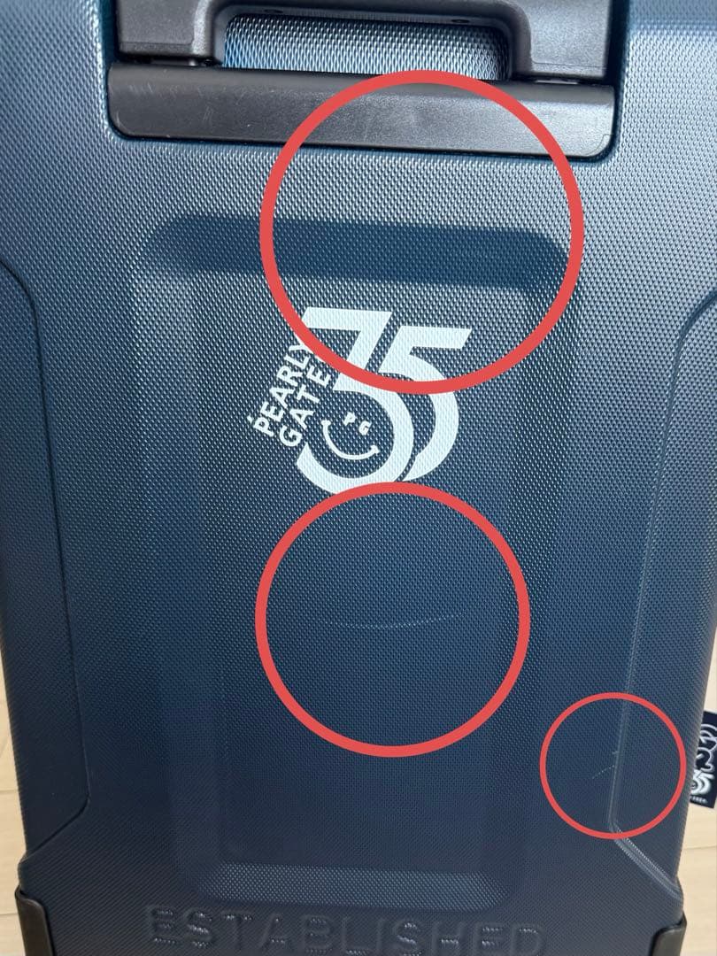 パーリーゲイツ◾️キャリーケース◾️３５周年スタンプラリー