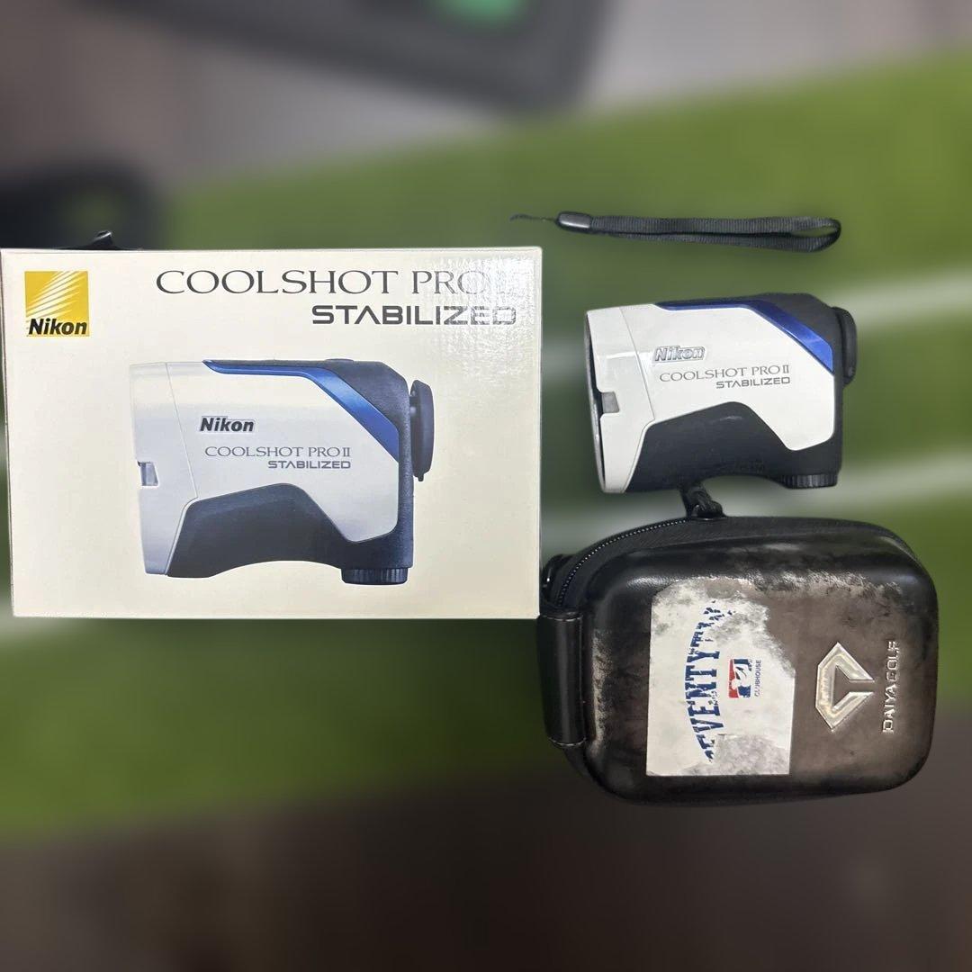 美品Nikon ニコン　COOLSHOT PRO II STABIKZEDゴルフ