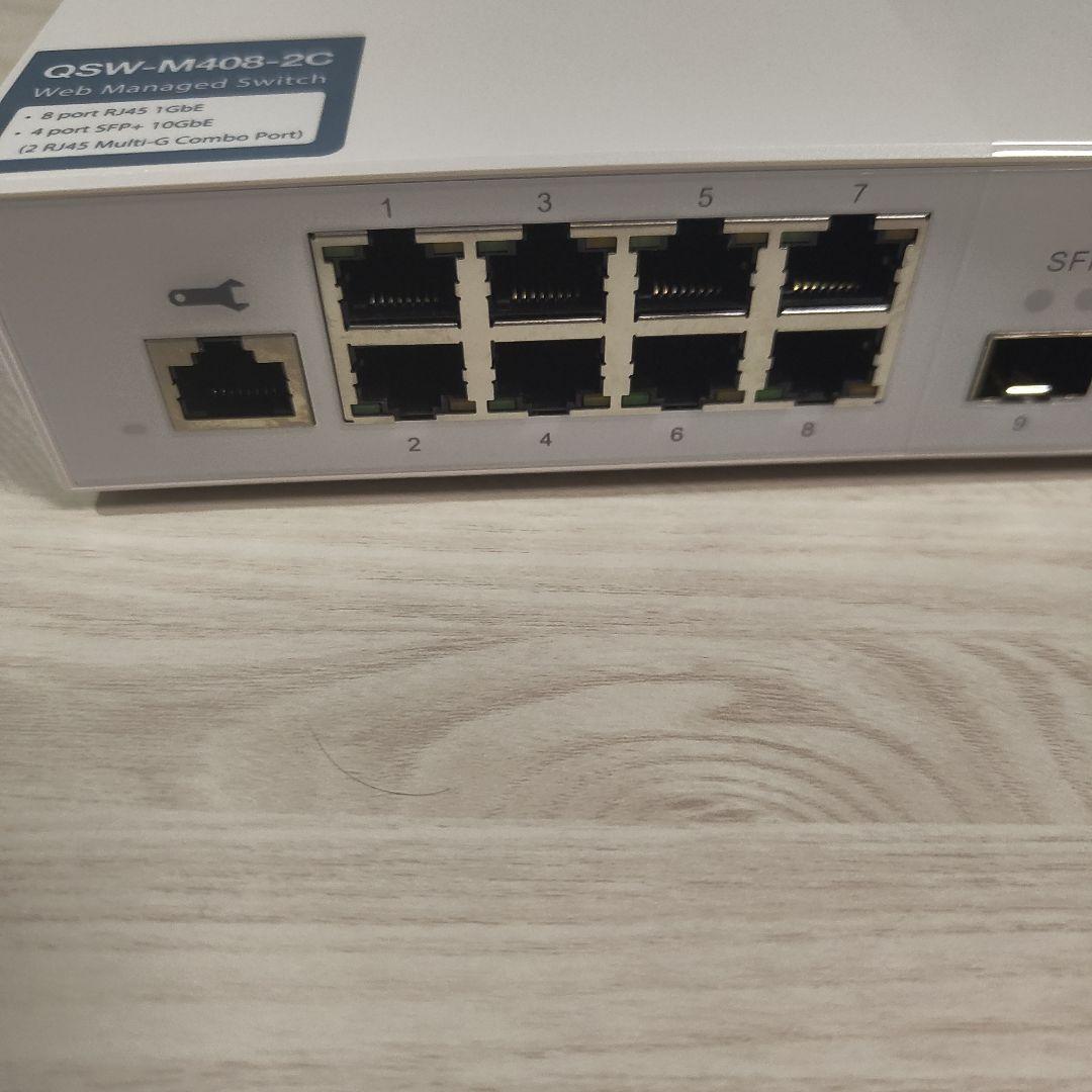 ルーター・ネットワーク機器 QNAP QSW-M408-2C