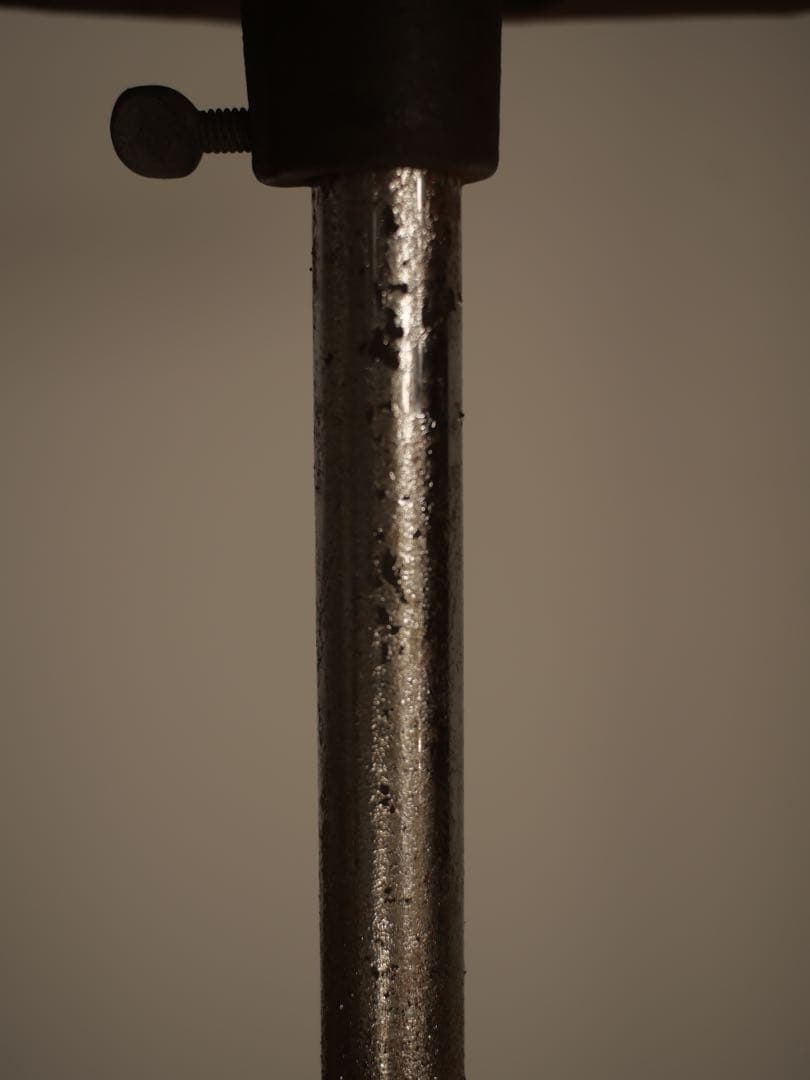 ②ハイテーブル　テーブル　机　花台　台　古家具　古道具　アンティーク　昭和レトロ