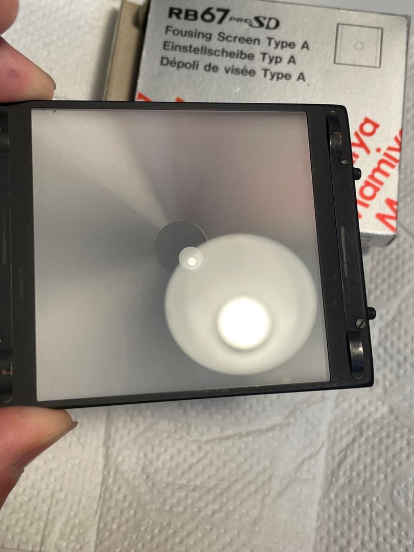 マミヤ　mamiya rb67 pro sd フォーカシング　スクリーン