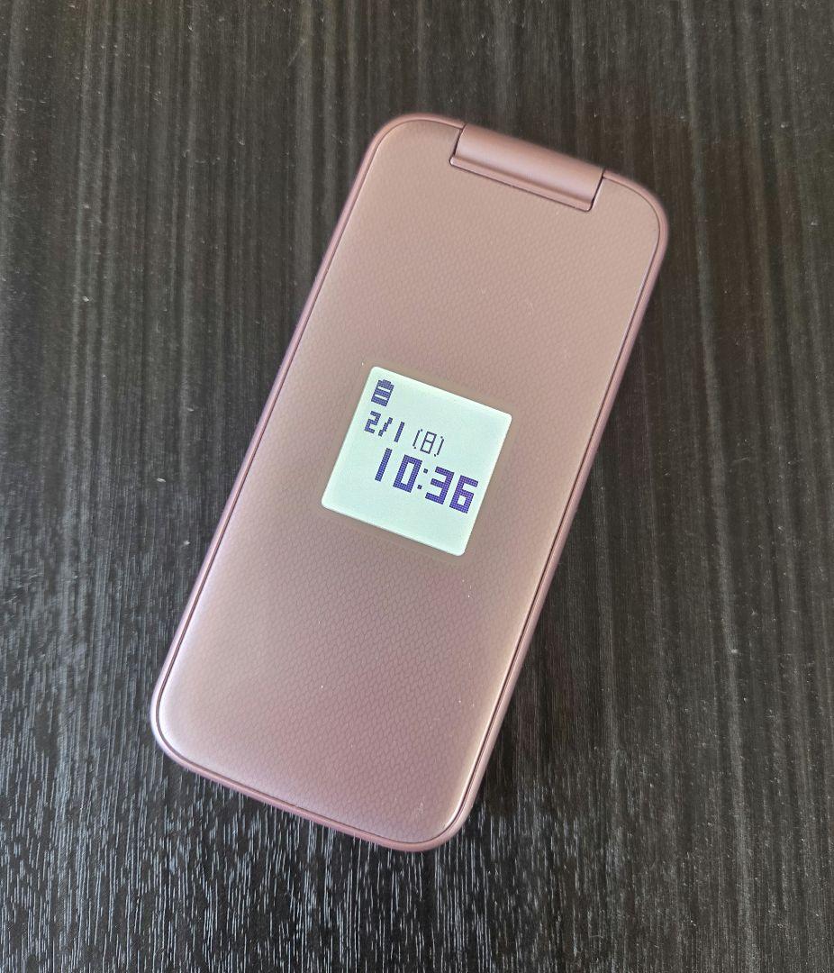 DOCOMO らくらくフォンF-01M ピンク