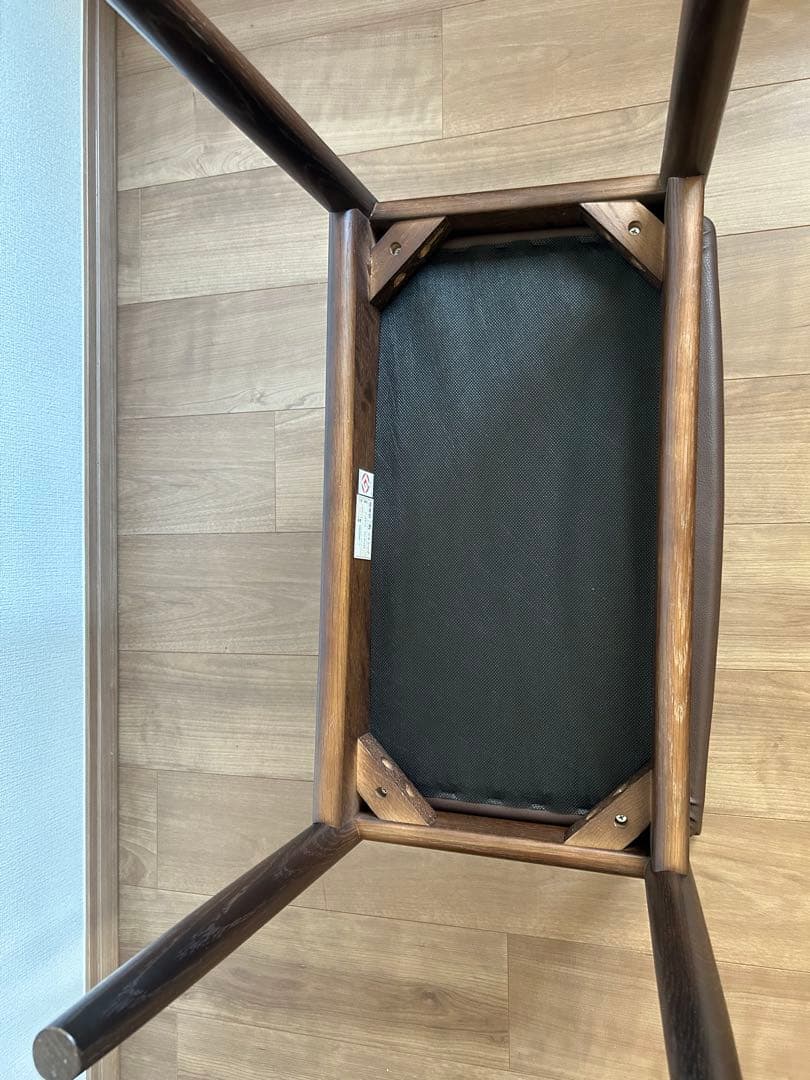 美品　マチュリテ ポーチェア 飛騨産業 キツツキ スツール 玄関椅子