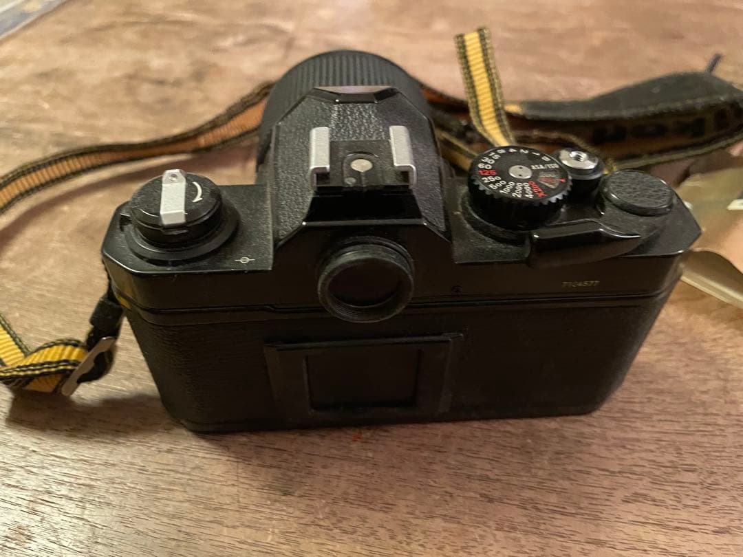 動作未確認　Nikon FM2 一眼レフカメラ レンズ付き　説明書あり