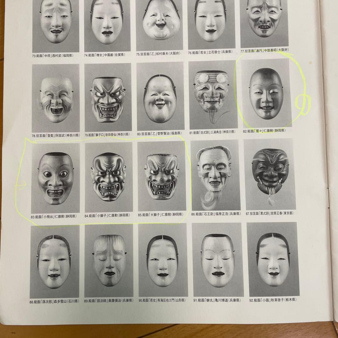 能面不動