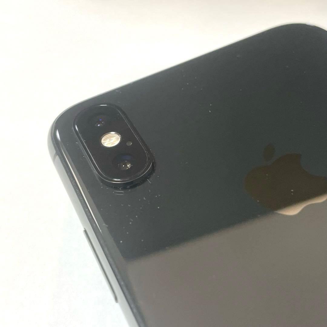 【F】Apple iPhone Xs 256GB ブラック 本体 256GB