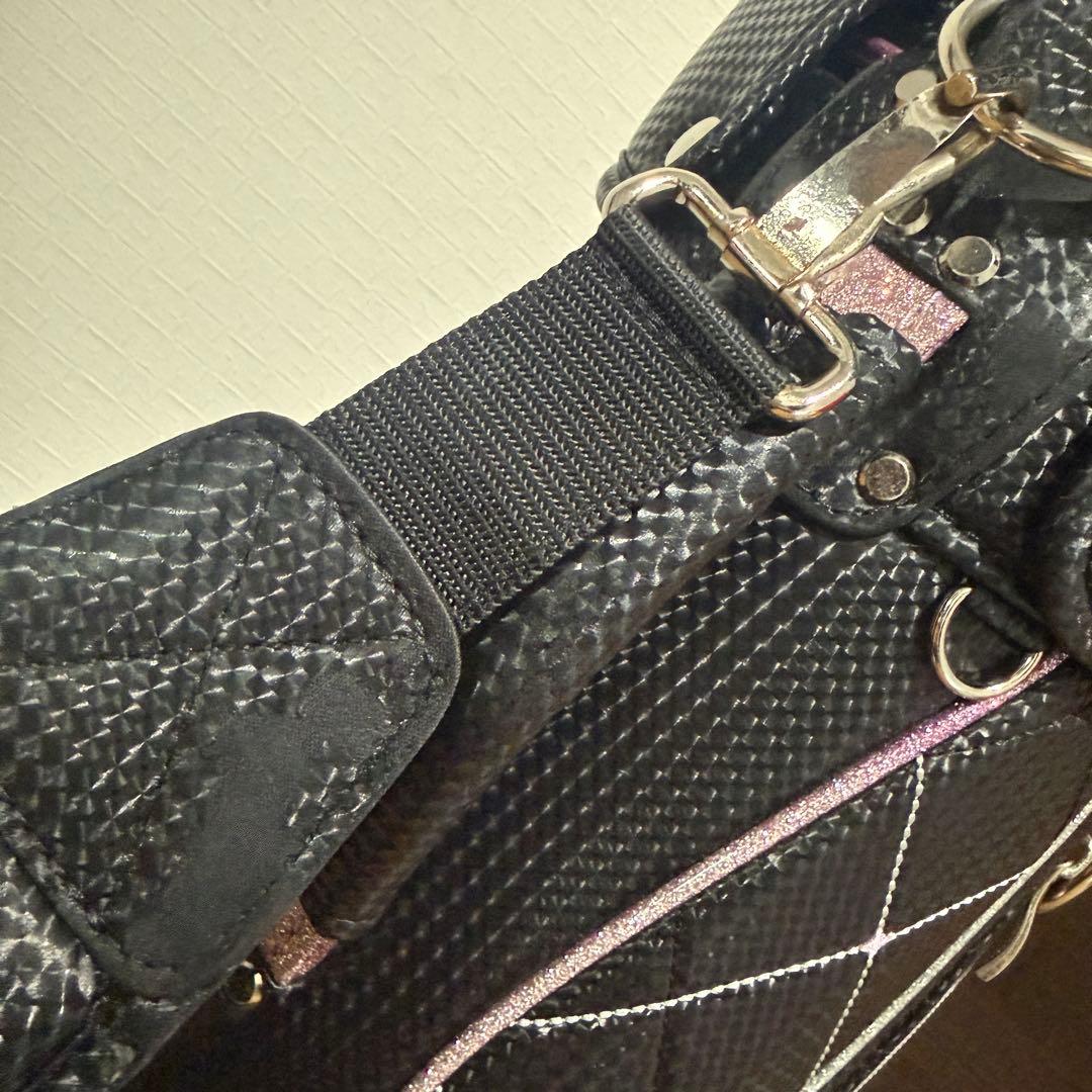 XXIO ゴルフバッグ ダイヤモンドキルティング キャディバッグ レディース