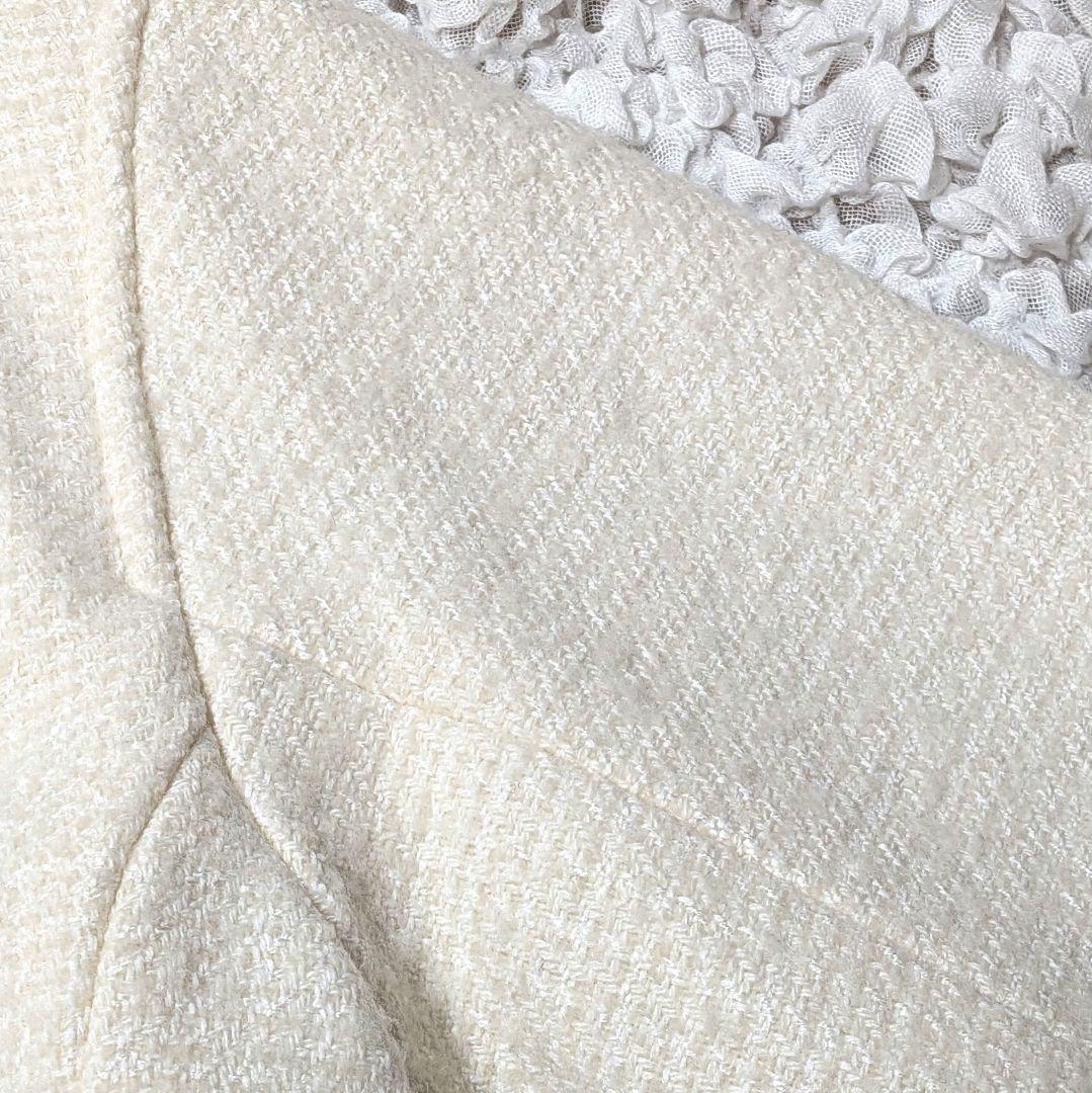 【新品タグ】アプワイザーリッシェ Pコート ピーコート ダブルブレスト　ホワイト