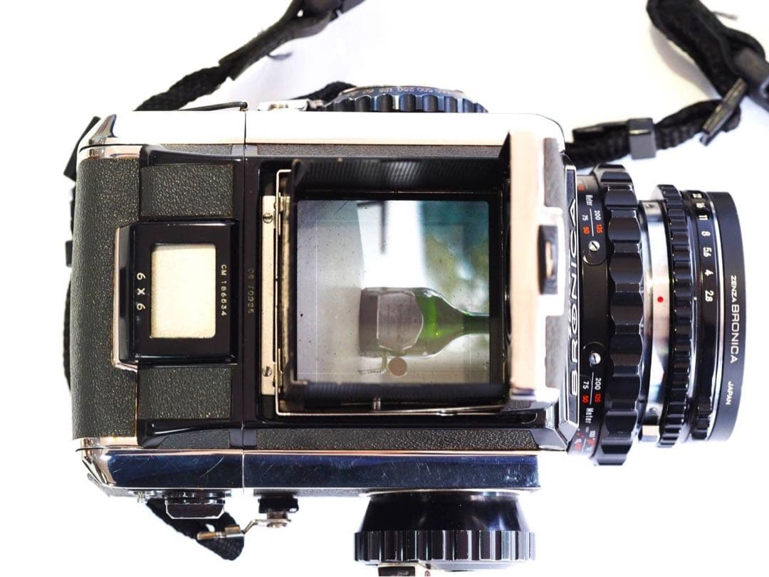 【作動確認済み】ゼンザブロニカS2　Nikkor-P75mm f/2.8