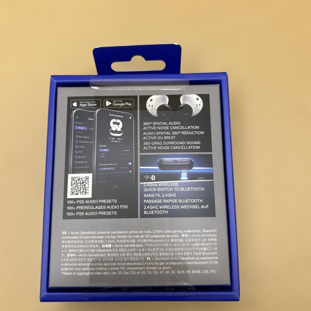 SteelSeries ゲーミングワイヤレスイヤホン