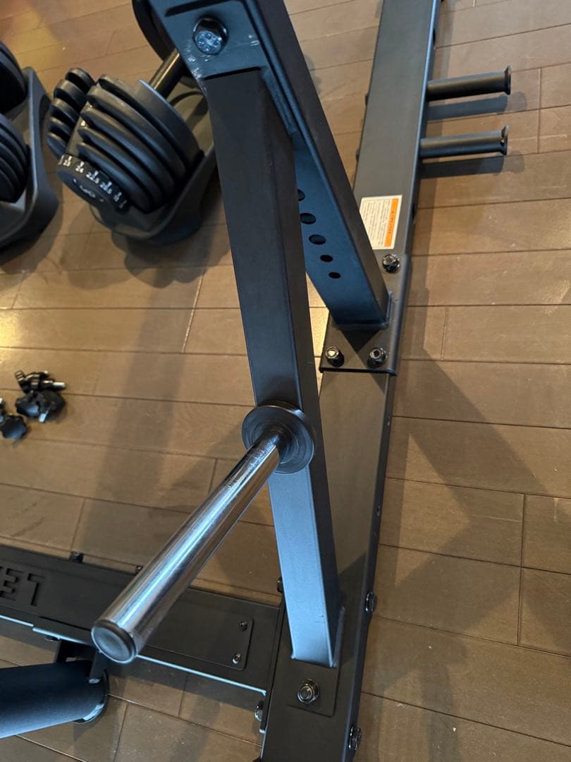 リーディングエッジ　ハーフラックLE-HR100V➕ダンベルセット