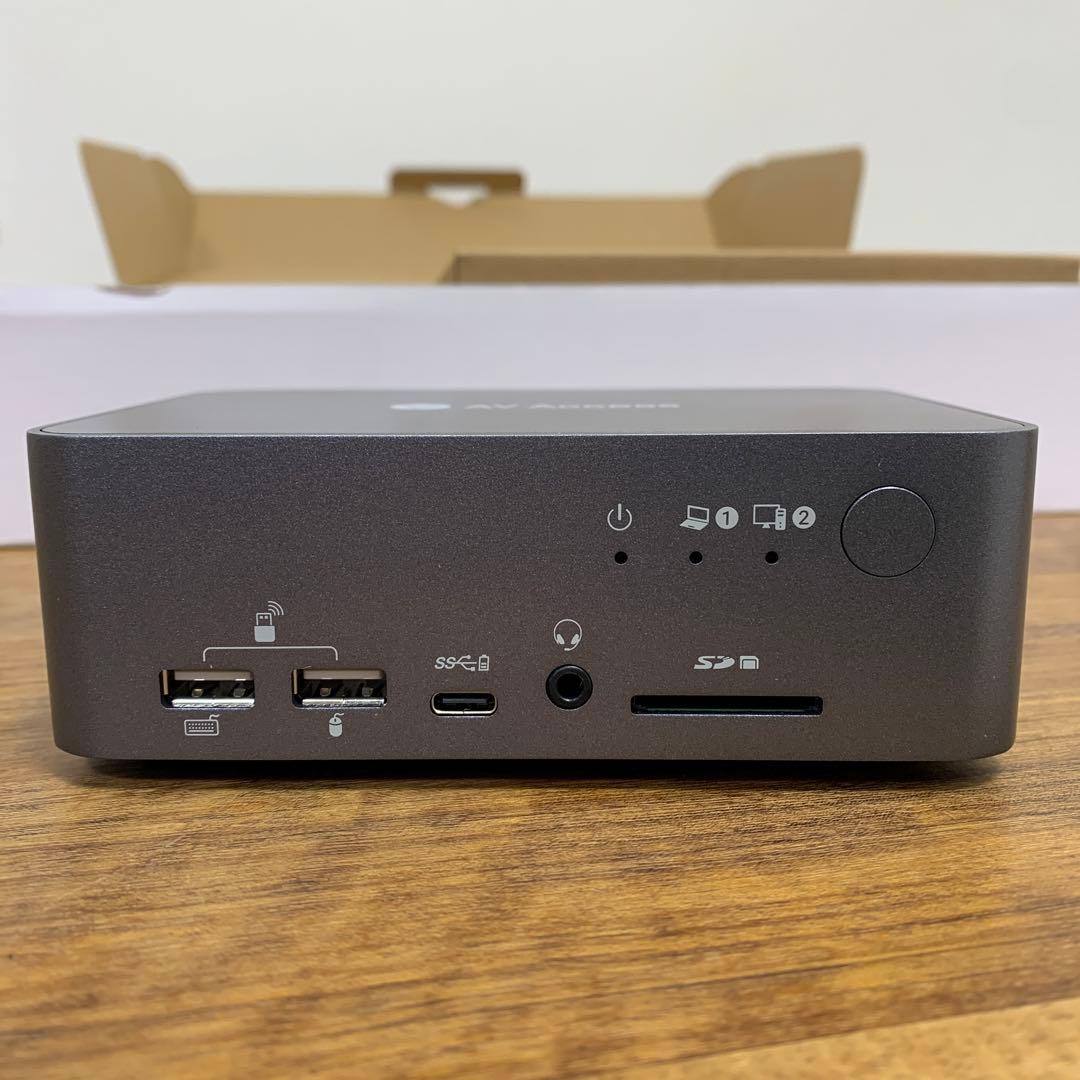 AV Access KVM スイッチ iDock C10 万能な12-in-1