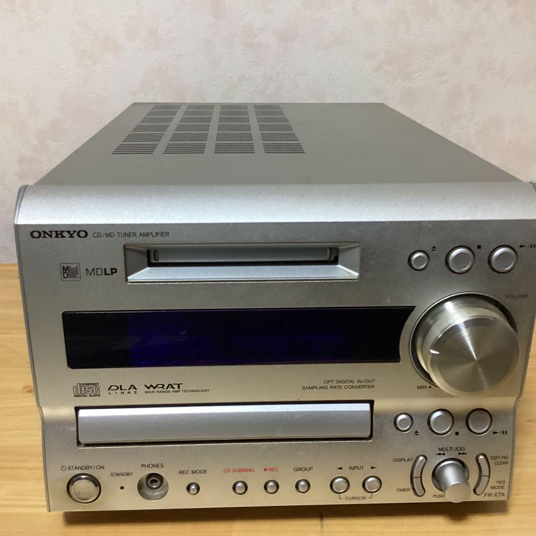 オンキョーONKYO FR-X7A＋V77　アンテナ付き　動作品
