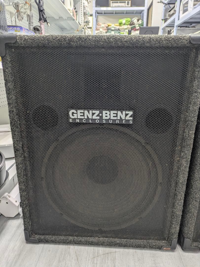 GENZ BENZ モニタースピーカー左右セット SM15H
