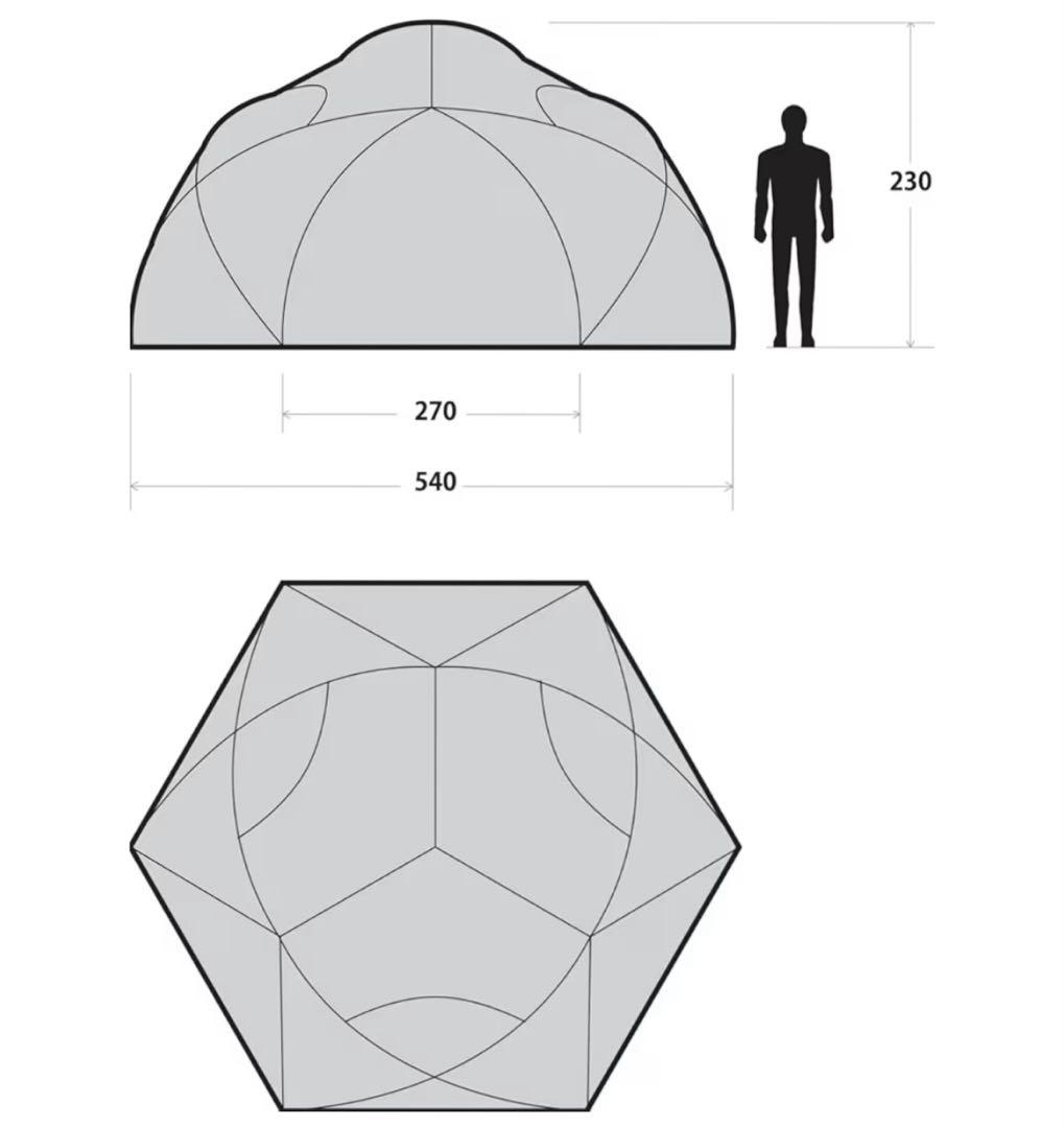 【新品・未開封】サバティカル SABBATICAL サバルパインドーム テント