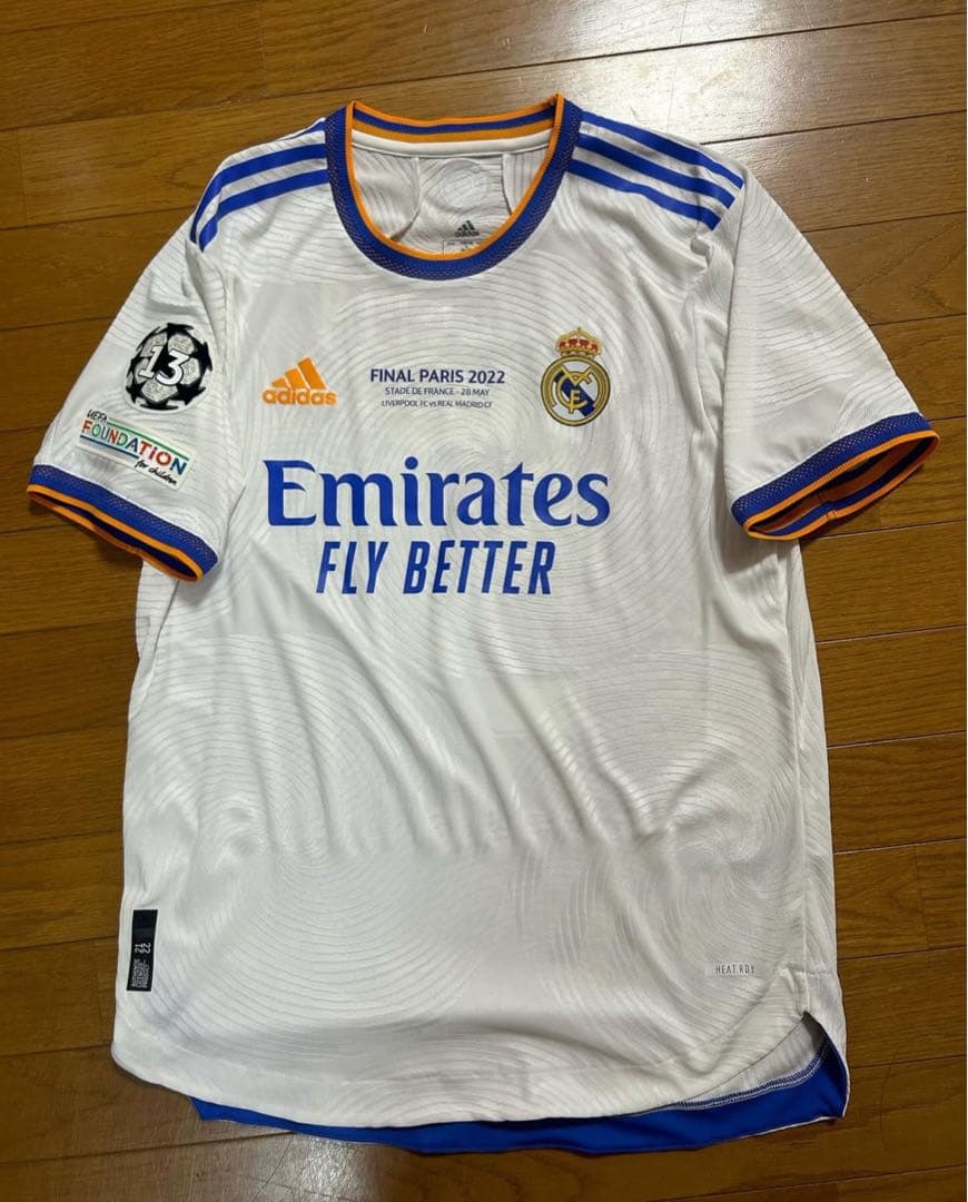 ア*ス様 正規品 レアルマドリード ベンゼマ オーセンティック ユニフォーム