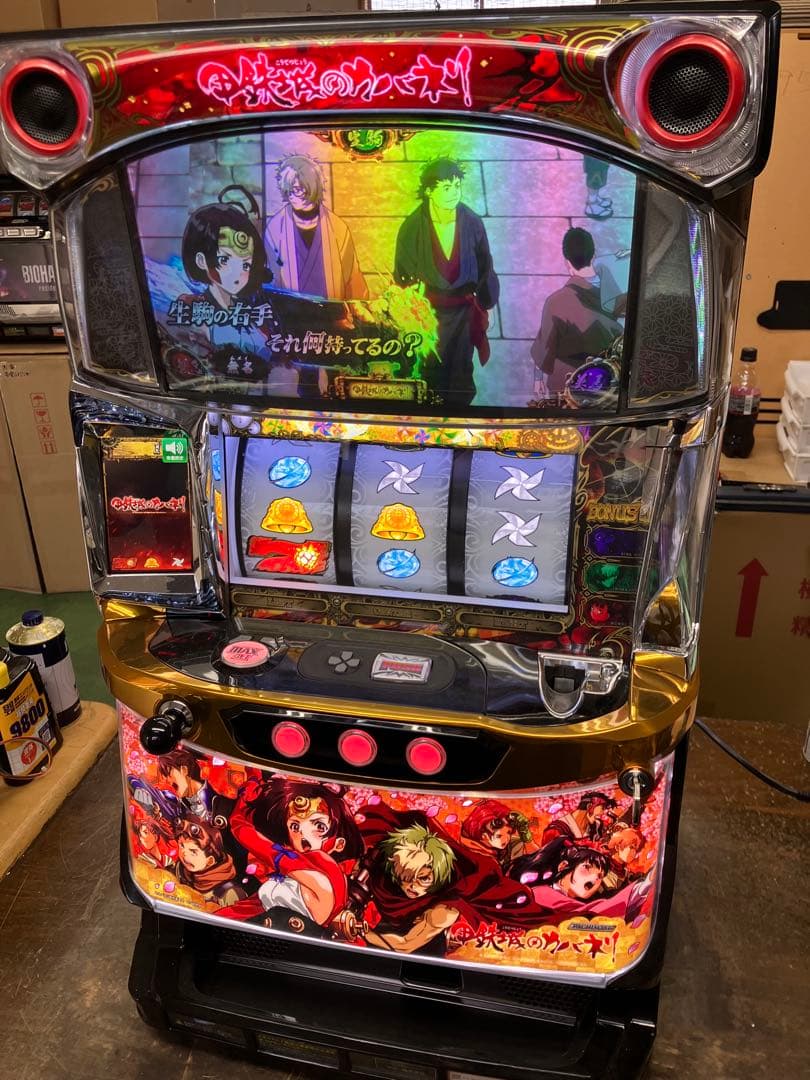 Ｓ パチスロ甲鉄城のカバネリ ＺＲ 全員集合パネル　斑点不問　パチスロ　実機