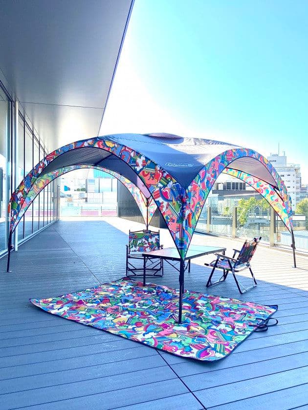 BEAMS×Coleman カラフルタープ・シェード 新品未使用