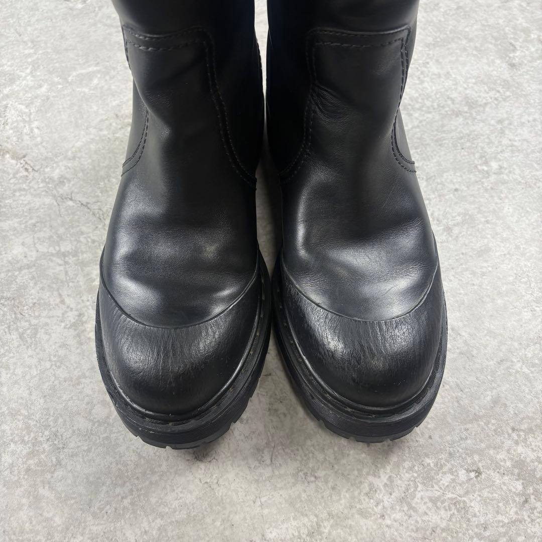 PRADASPORTS プラダスポーツ　レザー　ロングブーツ　39 ラグソール