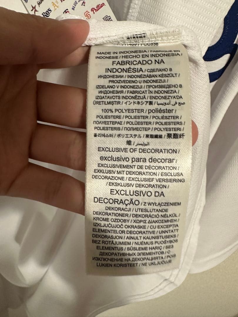 MLB ユニ 大谷翔平 T770-LDWH-LD7-S14