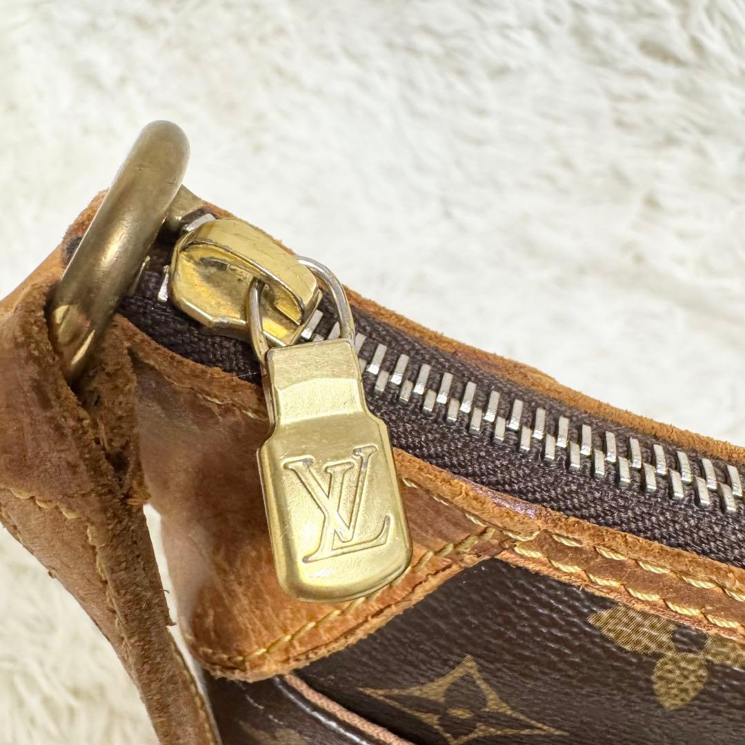 美品✨ルイヴィトン オデオン PM モノグラム ショルダーバッグ サコッシュ 茶