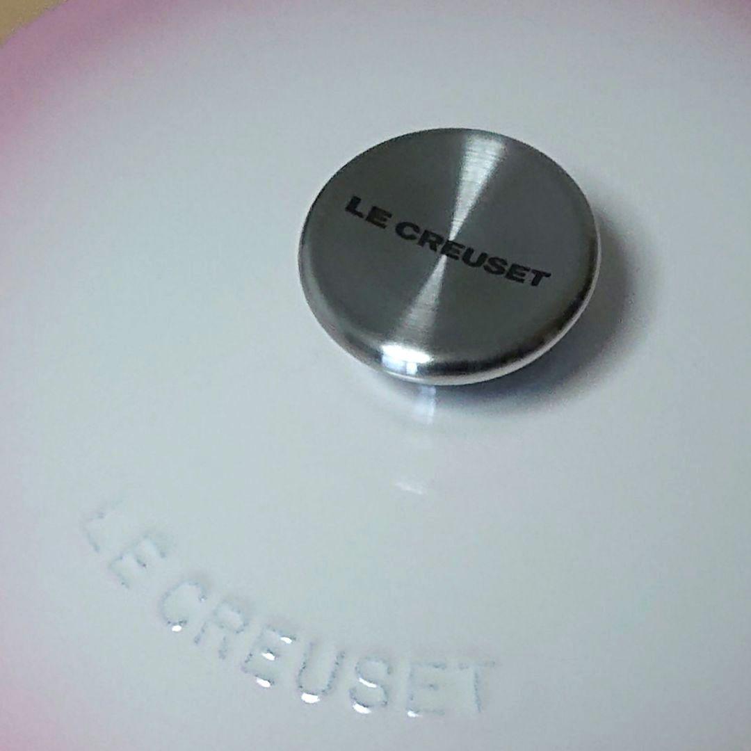 【新品】 LE CREUSET 限定 ブーケピンク マルミット 22cm